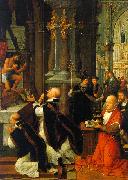 The Mass of St. Gregory Isenbrandt, Adriaen